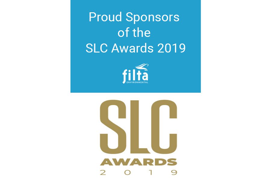 Proud Sponsors SLC Awards 2019 - Filta Environmental - UK